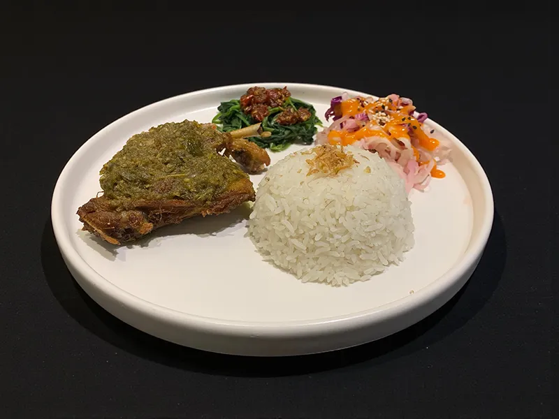 Bebek Goreng Sambal Ijo